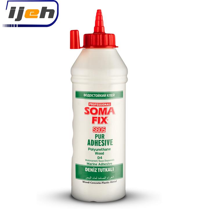 چسب مارین سوما فیکس چسب چوب پایه پلی اورتان  SOMA FIX Marine S605 600ml